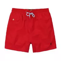 2013 shorts ralph lauren hommes beach pants polo double-poche big red